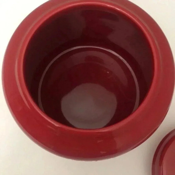 NEW Rae Dunn Mrs. Claus Red Kitchen Canister - Picture 5 of 5